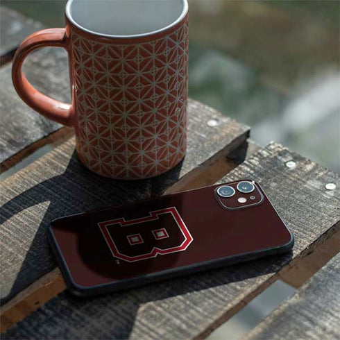 Brown University B Logo iPhone 11 Skin
